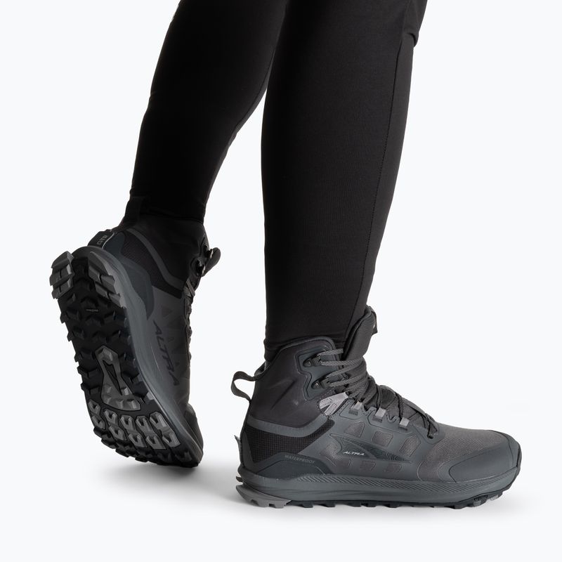 Pánské boty Altra Lone Peak 9 Waterproof Mid black/gray 2