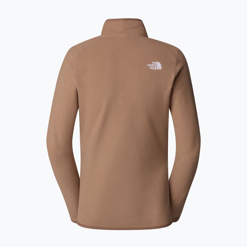 Dámská mikina The North Face 100 Glacier 1/4 Zip latte 5