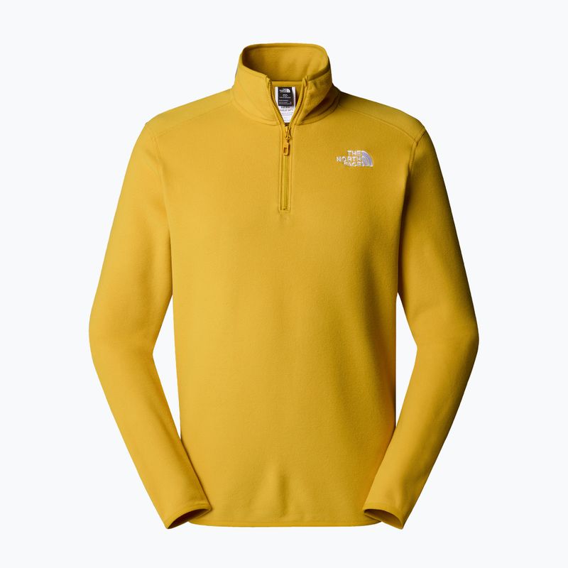 Pánská mikina  The North Face 100 Glacier 1/4 Zip turmeric 4