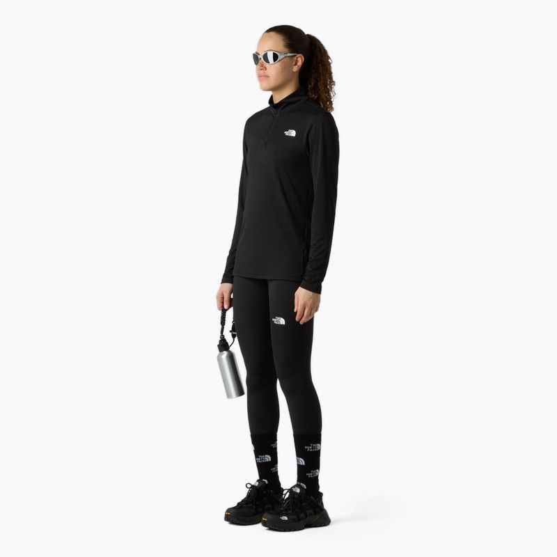Dámské tričko The North Face Flex 1/4 Zip Slim black 2