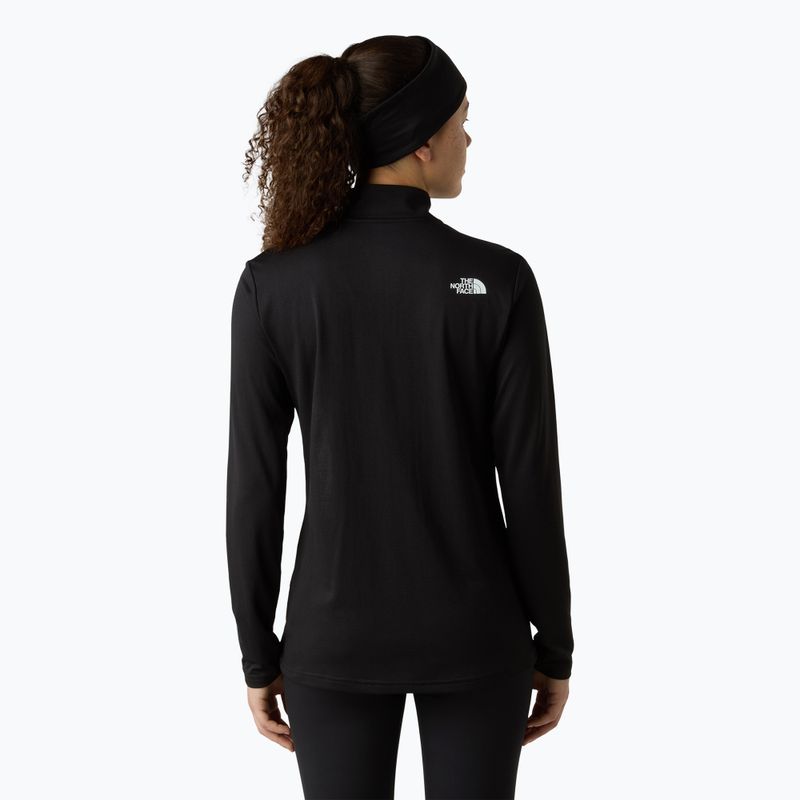 Dámské tričko The North Face Flex 1/4 Zip Slim black 3