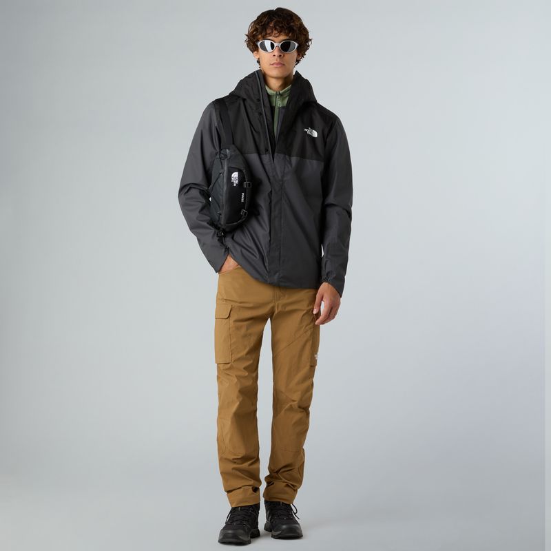 Pánská nepromokavá bunda The North Face Quest Zip-In asphalt grey/black 2