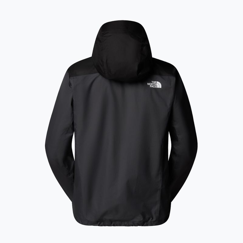Pánská nepromokavá bunda The North Face Quest Zip-In asphalt grey/black 6