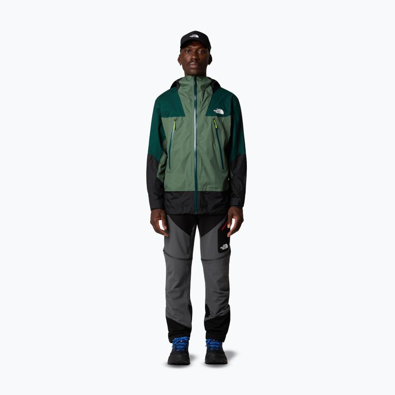 Pánské trekingové kalhoty The North Face Stolemberg Convertible Slim Tapered anthracite grey/tnf black 2