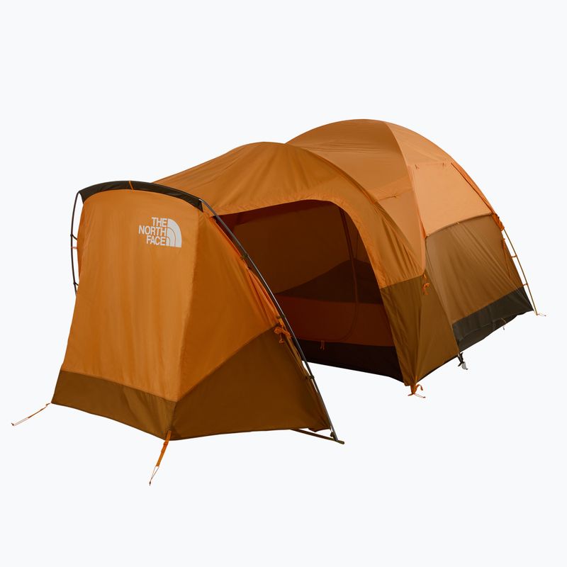 Kempinkový stan pro 6 osob The North Face Wawona 6P light exuberance orange/ timber tan/ new taupe green 2