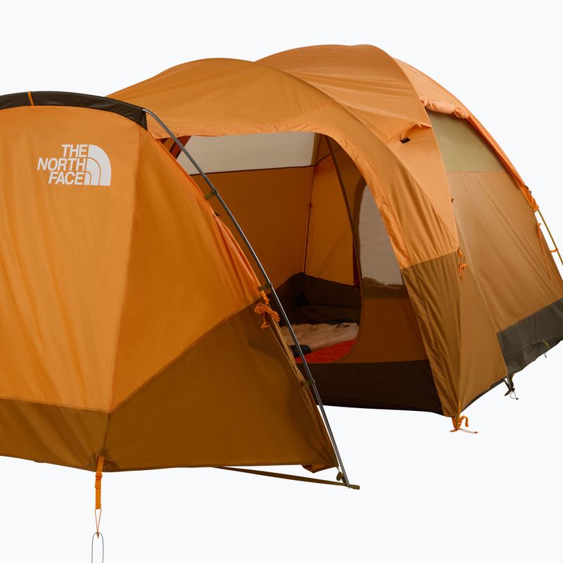 Kempinkový stan pro 6 osob The North Face Wawona 6P light exuberance orange/ timber tan/ new taupe green 4