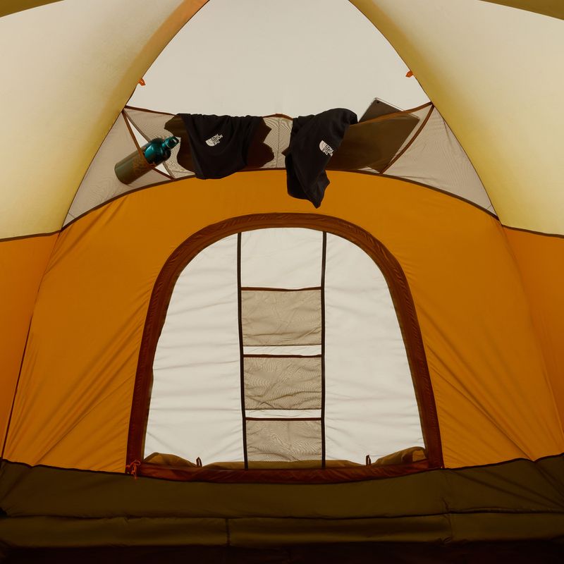 Kempinkový stan pro 6 osob The North Face Wawona 6P light exuberance orange/ timber tan/ new taupe green 13