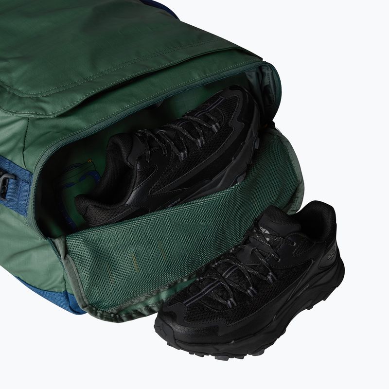 Cestovní taška  The North Face Base Camp Voyager Duffel 62 l duck green/shady blue 6