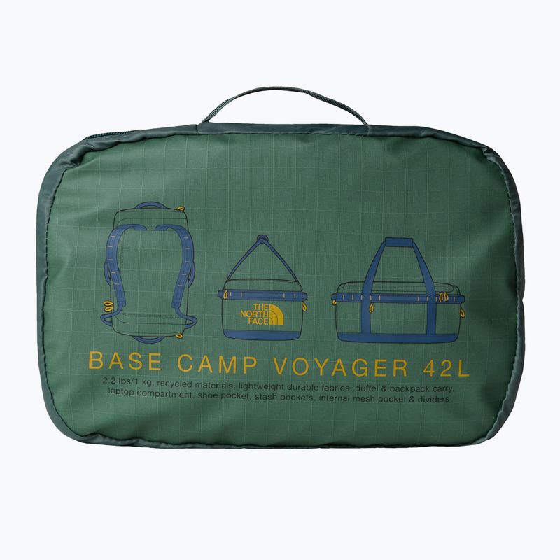 Cestovní taška  The North Face Base Camp Voyager Duffel 42 l duck green/shady blue 4