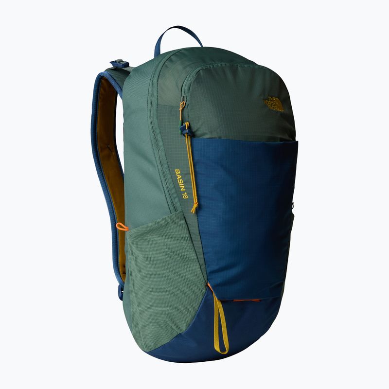 Turistický batoh The North Face Basin 18 l duck green/shady blue