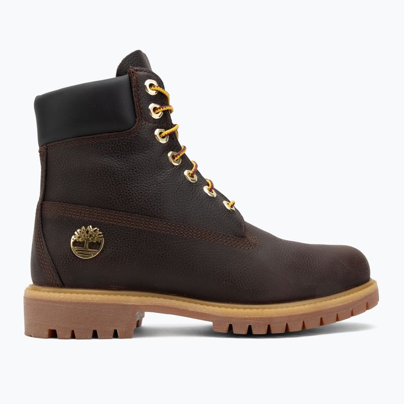 Pánské boty Timberland Premium 6 Inch Lace Up Waterproof dark brown/full grain/black 2