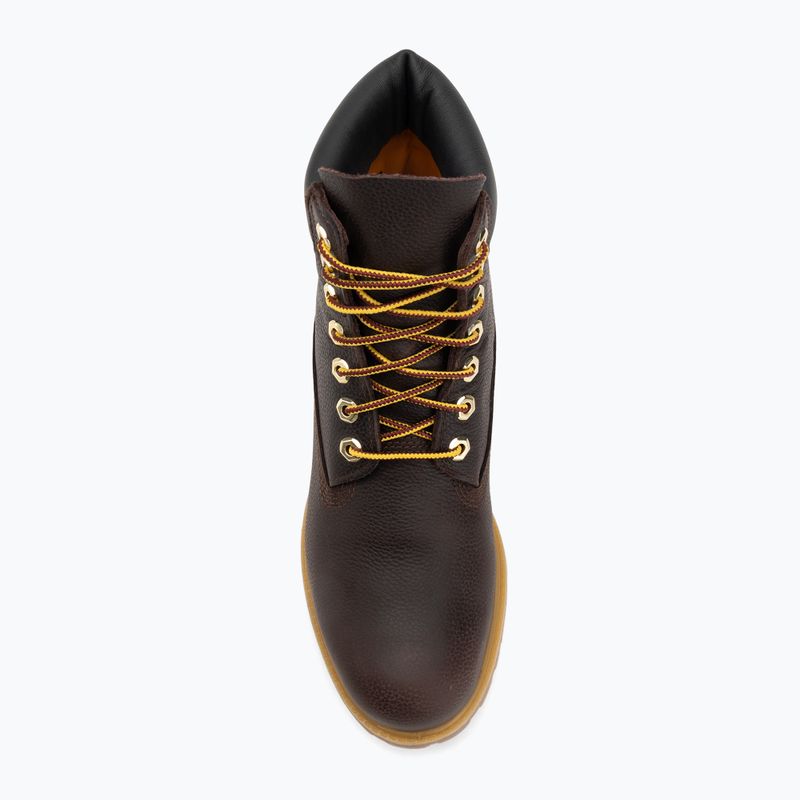 Pánské boty Timberland Premium 6 Inch Lace Up Waterproof dark brown/full grain/black 5