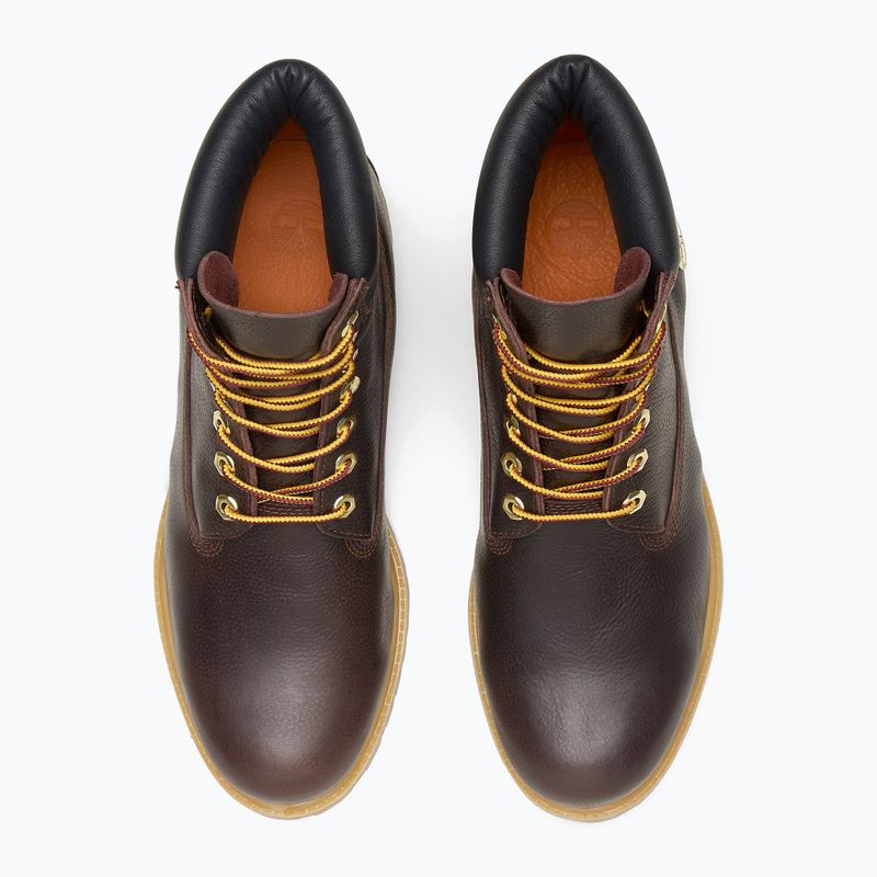 Pánské boty Timberland Premium 6 Inch Lace Up Waterproof dark brown/full grain/black 14