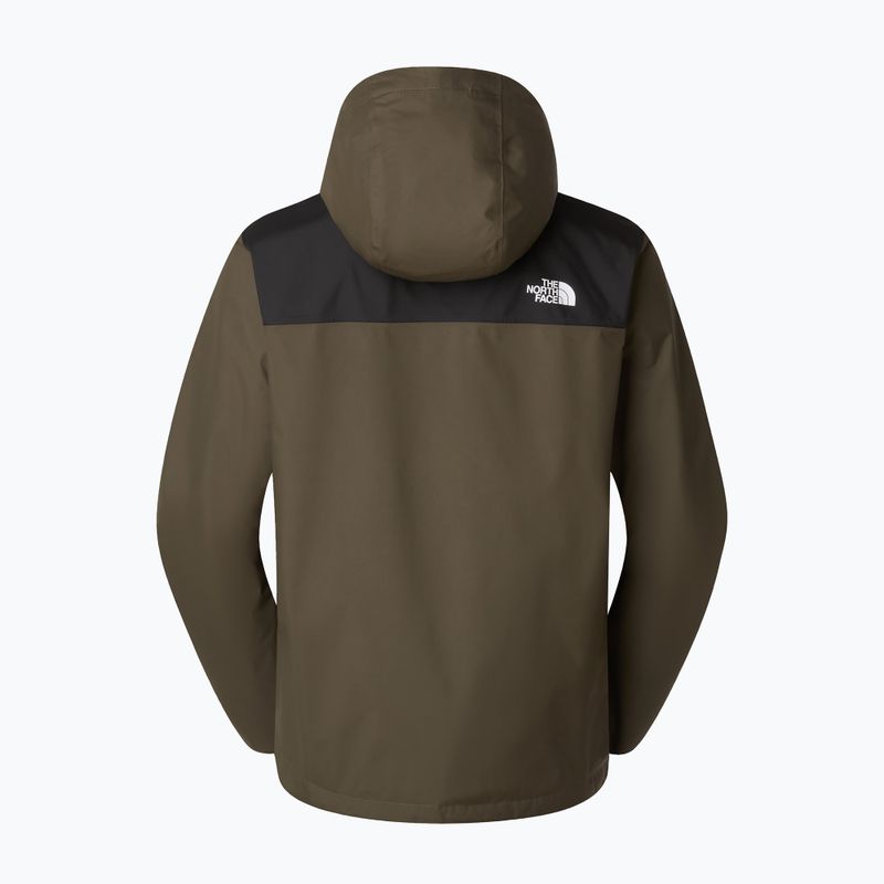 Pánská nepromokavá bunda The North Face Antora new taupe green/ black 6