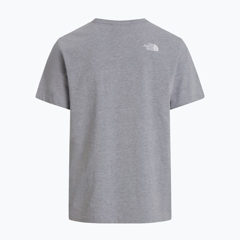 Pánské tričko na lezení The North Face Evolution Half Dome tnf pale grey heather 5