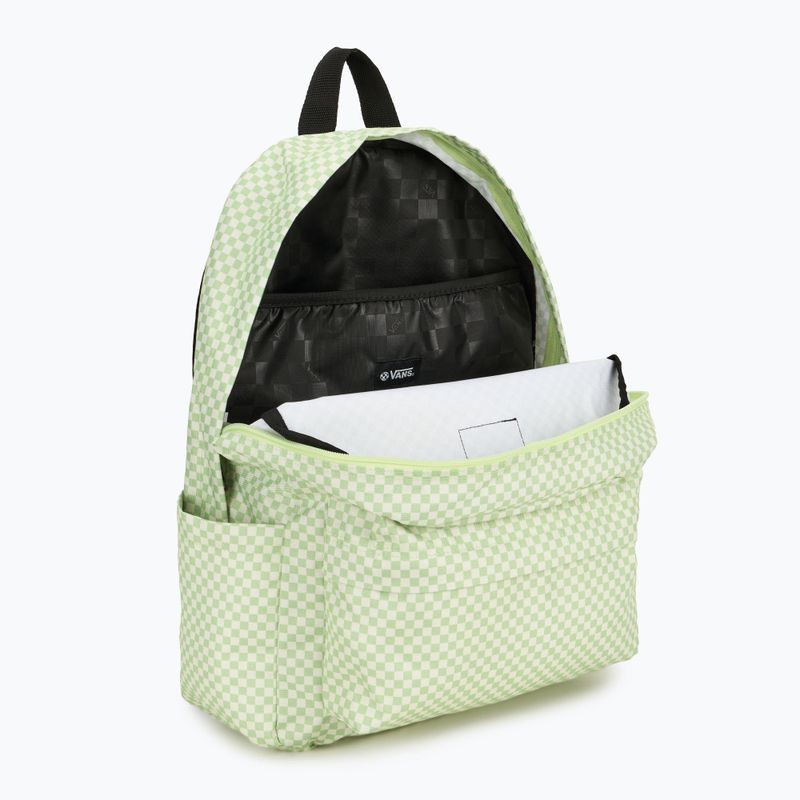 Městský batoh Vans Old Skool Check 22 l shadow lime  4