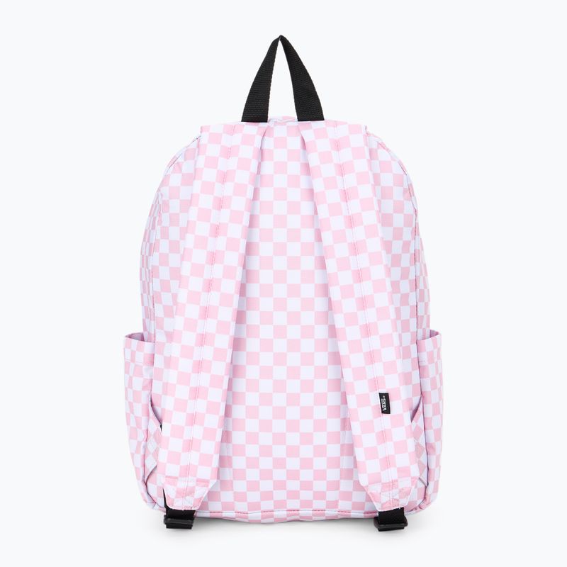 Dětský městský batoh Vans Old Skool Grom Check 18 l coral blush  3