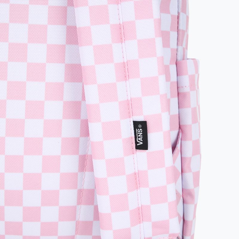 Dětský městský batoh Vans Old Skool Grom Check 18 l coral blush  6