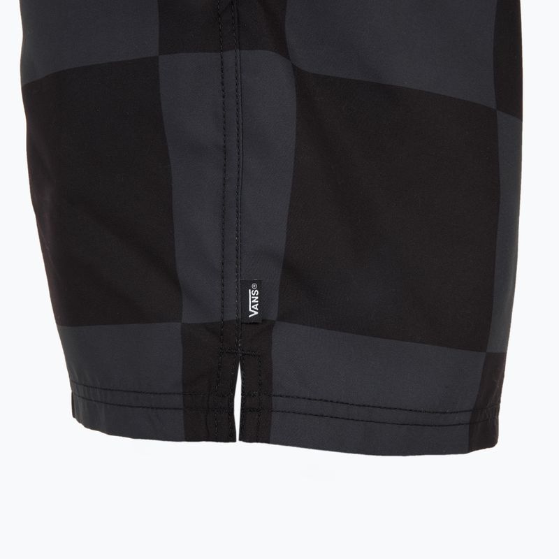 Pánské šortky Vans Primary Checkerboard Elastic Boardshort black/asphalt 3