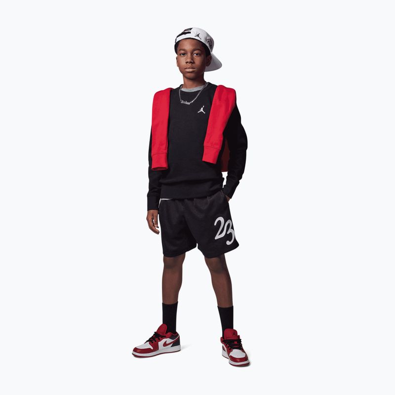 Dětská mikina  Jordan JDB Brooklyn Fleece Essential Crew black 2