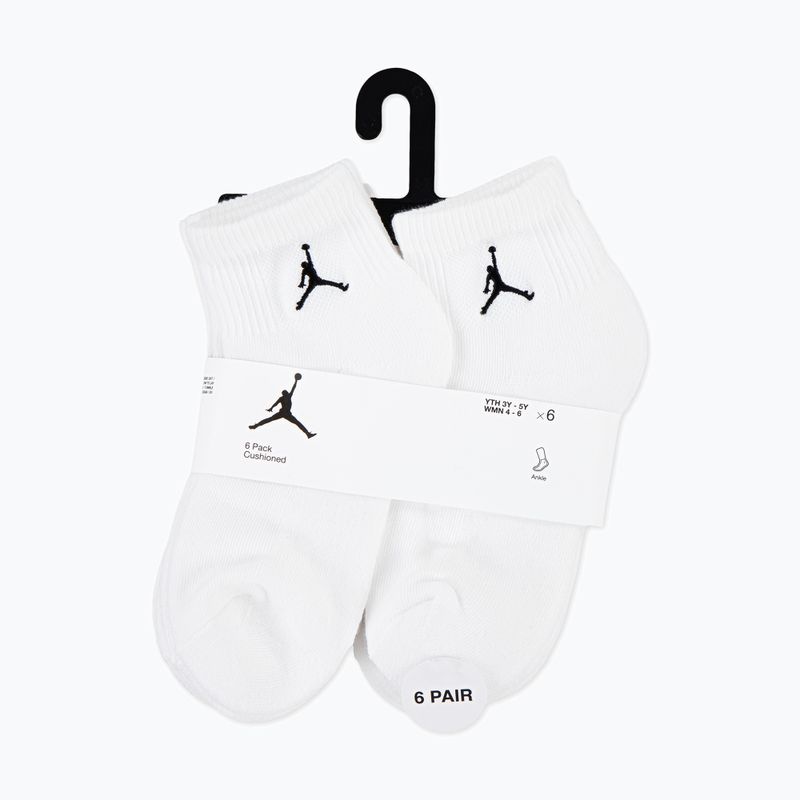 Ponožky Jordan JHN Eeryday Essentials 6 páry white 3