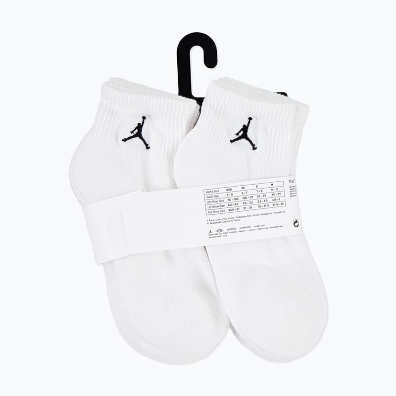 Ponožky Jordan JHN Eeryday Essentials 6 páry white 4