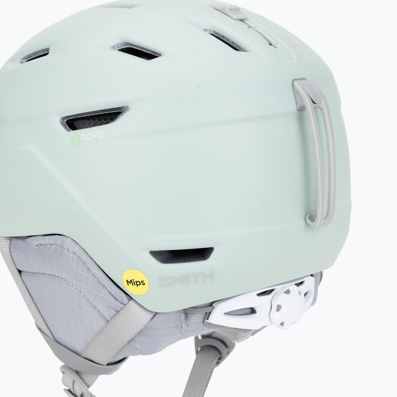 Lyžařská helma Smith Mirage MIPS matte alpine ice 8