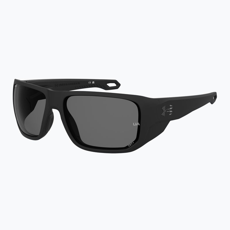 Pánské sluneční brýle Under Armour Attack MD S3 matte black/grey polarized oleophobic 2