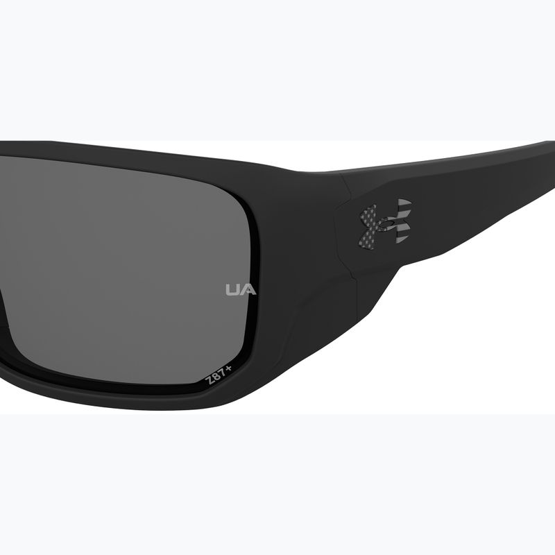 Pánské sluneční brýle Under Armour Attack MD S3 matte black/grey polarized oleophobic 6