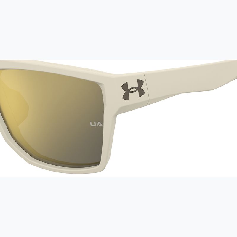 Pánské sluneční brýle Under Armour Launch 2/G S3 khaki/gold mirror 7
