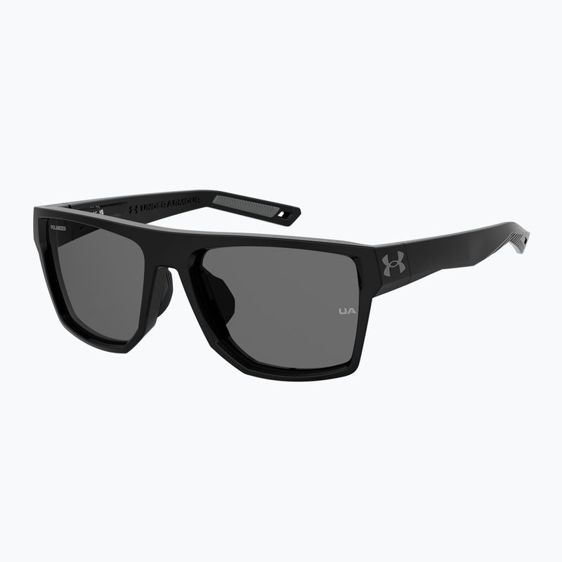 Pánské polarizační sluneční brýle Under Armour Launch 2/G S3 black/grey 2