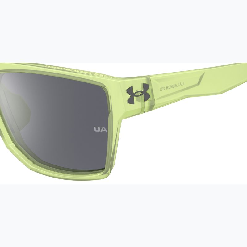 Pánské sluneční brýle Under Armour Launch 2/G S3 green crystal/silver mirror 7
