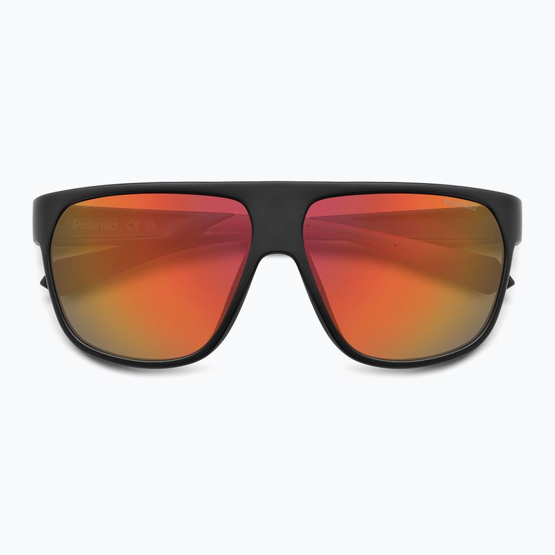 Pánské sluneční brýle Polaroid PLD 7053/S matte black red/red multilayer polarized 4