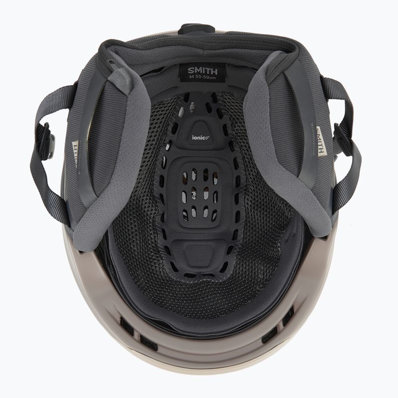 Lyžařská helma Smith Accel MIPS matte chalk 5