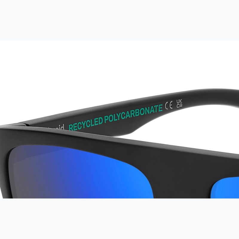 Pánské sluneční brýle Polaroid PLD 2162/S matte black blue/blue mirror polarized 6