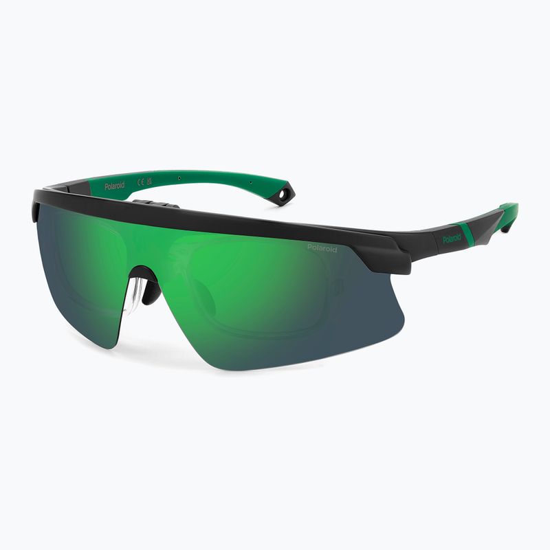 Pánské sluneční brýle Polaroid PLD 7056/CI/S matte black green/greygreen mirror polarized 2