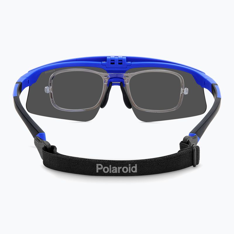 Pánské sluneční brýle Polaroid PLD 7056/CI/S matt blue/blue mirror polarized 4
