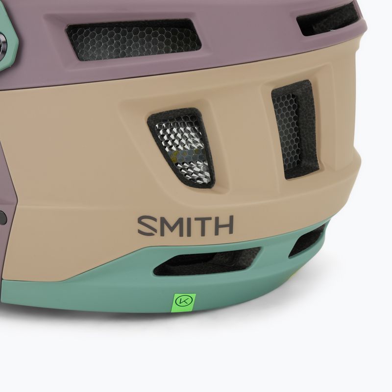 Cyklistická přilba Smith Mainline MIPS matte rosewood juniper summit 8