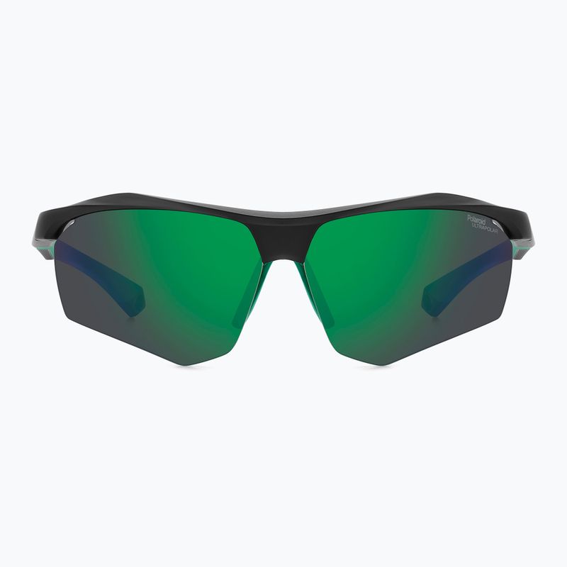 Pánské sluneční brýle Polaroid PLD 7055/S matte black green/green mirror polarized hc 3