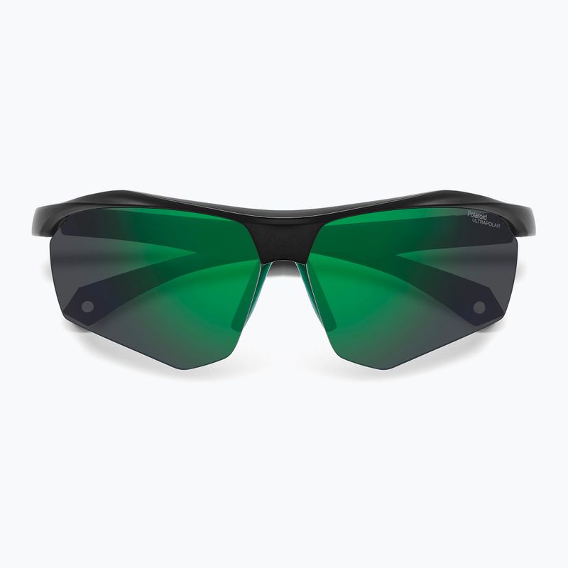 Pánské sluneční brýle Polaroid PLD 7055/S matte black green/green mirror polarized hc 4