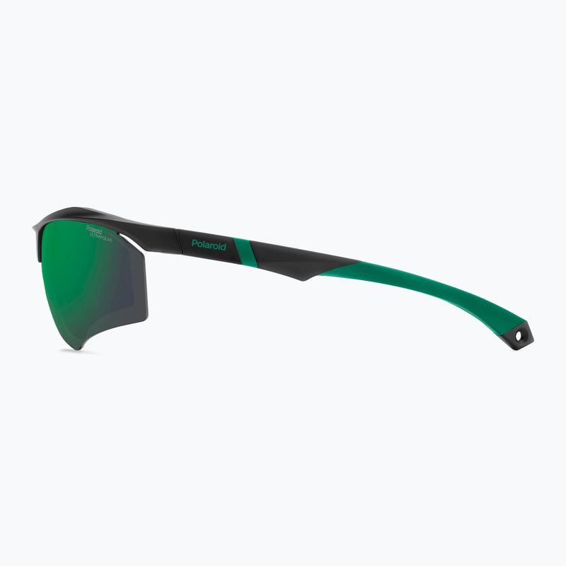 Pánské sluneční brýle Polaroid PLD 7055/S matte black green/green mirror polarized hc 6
