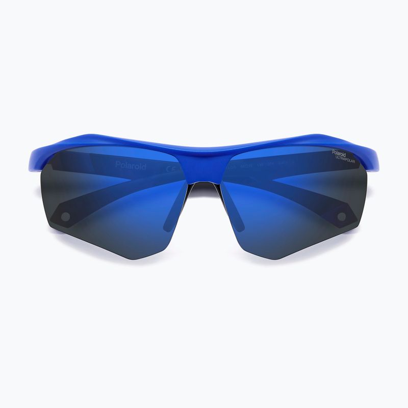 Sluneční brýle Polaroid PLD 7055/S matte blue/blue mirror polarized high contrast 4