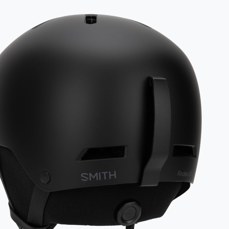 Dětská lyžařská helma Smith Rodeo Jr matte black 8