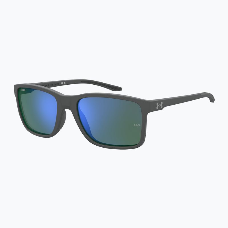Sluneční brýle Under Armour Hustle XL S3 grey/green multilayer oleophobic 2