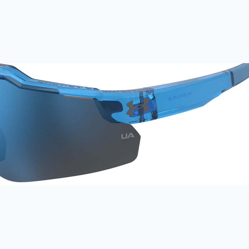 Dětské sluneční brýle Under Armour Levelup Jr S3 crystal blue/blue multilayer 7