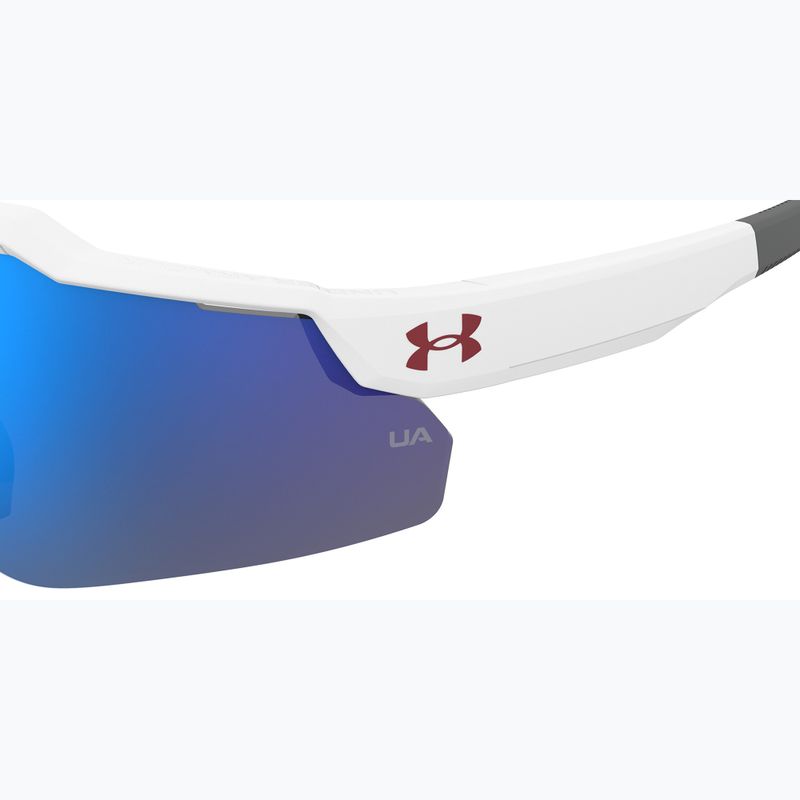 Dětské sluneční brýle Under Armour Levelup Jr S3 matte white blue/blue multilayer 7