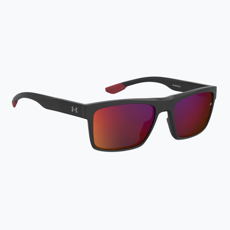 Sluneční brýle Under Armour Acetech S3 matte black red/grey infrared