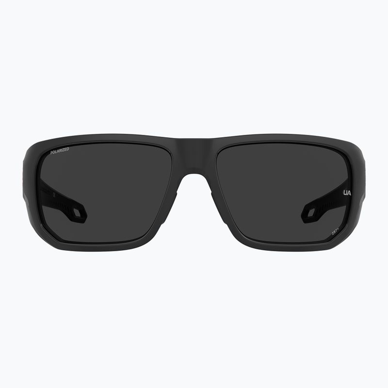 Pánské sluneční brýle Under Armour Attack 2 black multicolor/grey polarized oleophobic 3