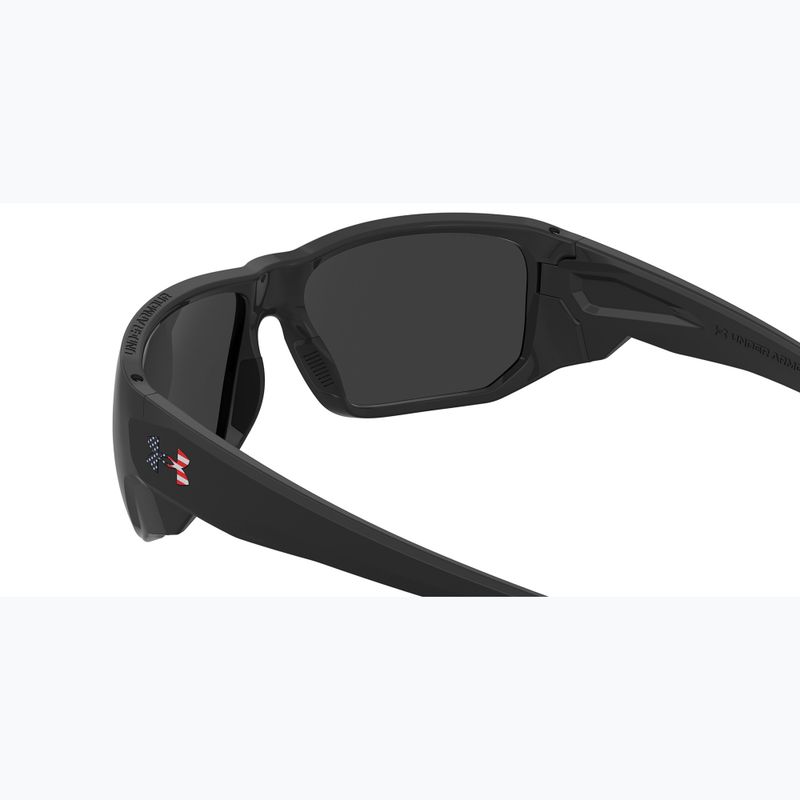 Pánské sluneční brýle Under Armour Attack 2 black multicolor/grey polarized oleophobic 6