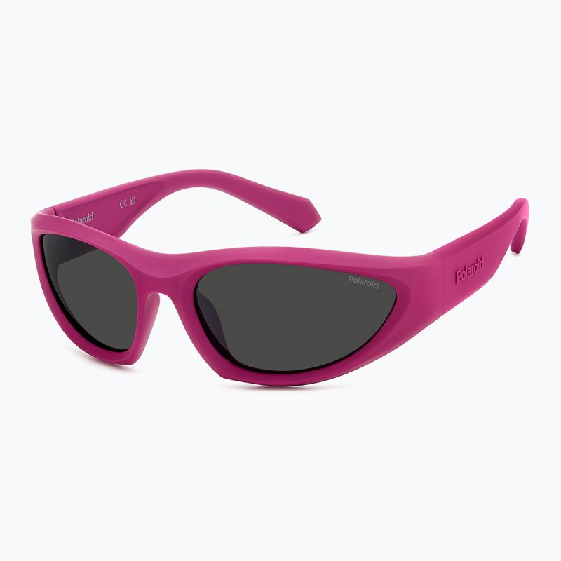Sluneční brýle Polaroid PLD 2165/S matte fuchsia/grey polarized 2